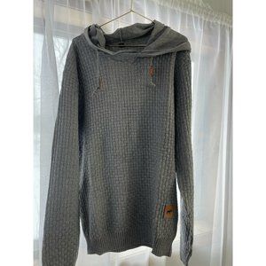 Mens Grey Sweater Size L